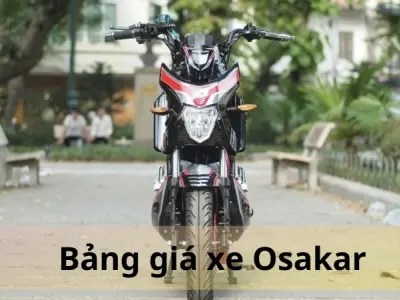 Bảng giá xe máy điện Osakar tháng 10/2024 – Khuyến mãi hấp dẫn
