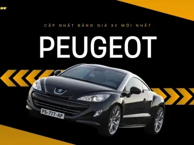 Cập nhật mới nhất về bảng giá xe ô tô Peugeot tháng 10/2024