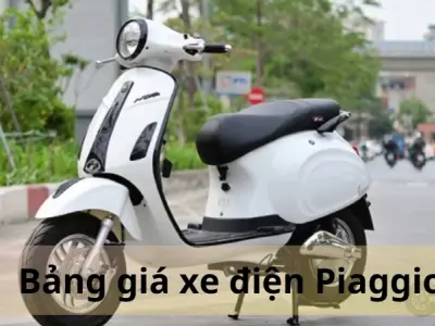 Cập nhật bảng giá xe máy điện Piaggio tháng 10/2024 mới nhất