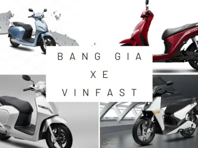 Cập nhật bảng giá xe máy điện VinFast tháng 10/2024 mới nhất