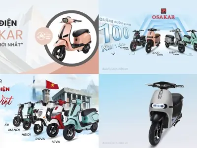 Bảng giá xe máy điện Osakar tháng 4/2025 chi tiết nhất