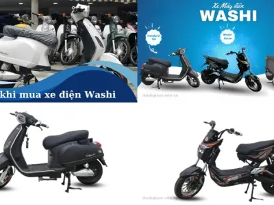 Cập nhật bảng giá xe máy điện Washi tháng 4/2025 chi tiết
