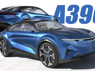 Xe điện Alpine A390 sự kết hợp hoàn hảo của tốc độ và xa xỉ