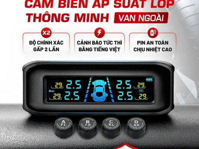 Cảm biến áp suất lốp van ngoài: Hướng dẫn chọn mua và lắp đặt
