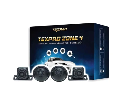 Camera 360 Texpad Zone 4 cho VinFast VF3: Nâng tầm trải nghiệm lái xe