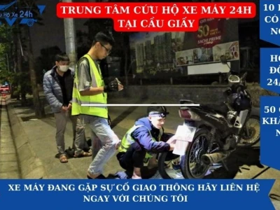 Cứu hộ xe máy Hà Nội 24/24: Giải pháp tức thời mọi tuyến đường