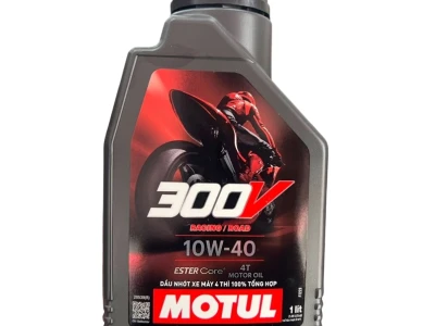 Khám phá Motul 300V Factory Line 10W40: Dầu nhớt đỉnh cao cho xe máy