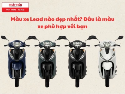 Màu xe Lead nào đẹp nhất? Khám phá xu hướng màu sắc 2025