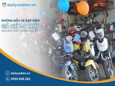 Mua xe đạp điện giá 7 triệu: Hướng dẫn chọn xe 2026
