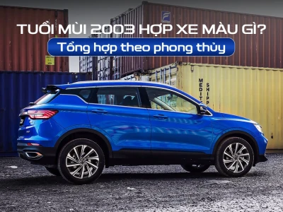 Người tuổi Mùi 2003 hợp xe màu gì để hút tài lộc và may mắn