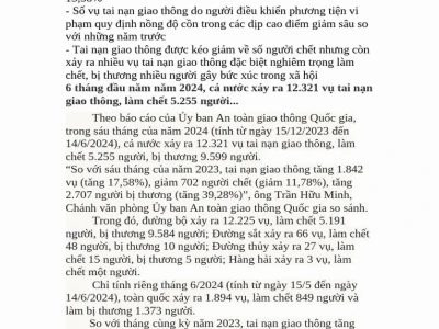 Thực trạng giao thông hiện nay ở Việt Nam và các giải pháp cải thiện