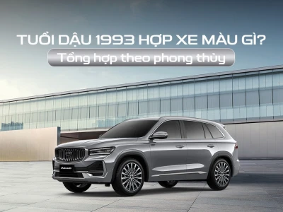 Tuổi Dậu 1993 hợp xe màu gì theo phong thủy năm 2026?