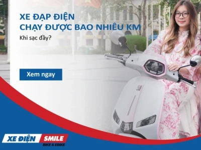 Xe đạp điện 4 bình chạy được bao nhiêu km?