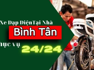 Xe đạp điện tại Quận Bình Tân: Địa chỉ uy tín và kinh nghiệm chọn mua