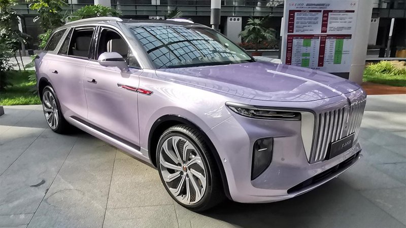 Ảnh xe Hongqi E-HS9 đẹp 2