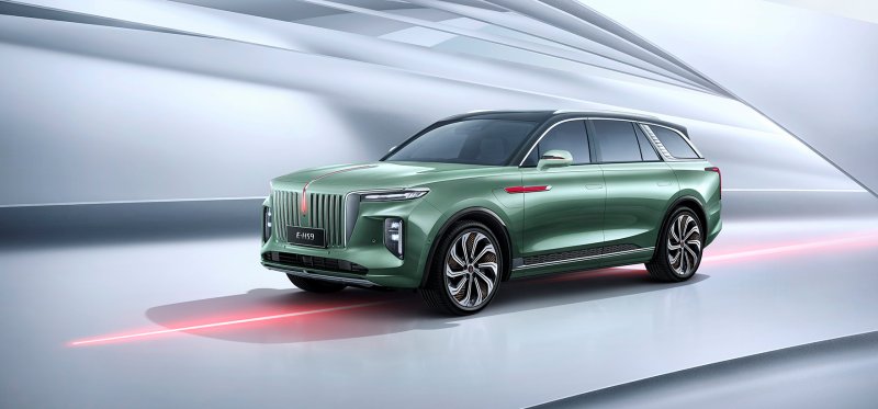 Ảnh xe Hongqi E-HS9 đẹp 32