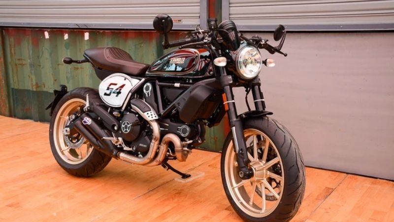 Ảnh xe Scrambler Cafe Racer đẹp nhất 6