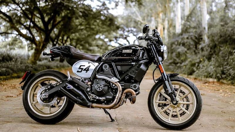 Ảnh xe Scrambler Cafe Racer đẹp nhất 7