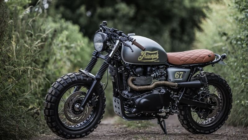 Ảnh xe Scrambler Cafe Racer đẹp nhất 9