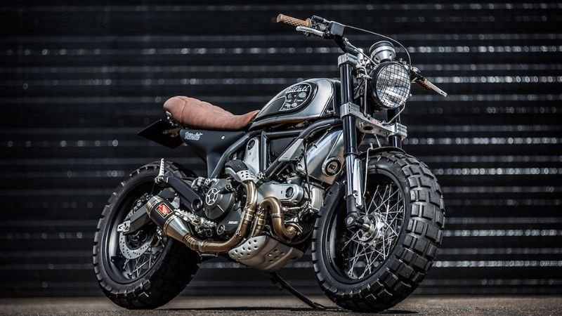 Ảnh xe Scrambler Cafe Racer đẹp nhất 11