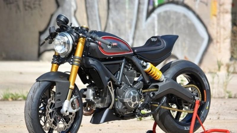 Ảnh xe Scrambler Cafe Racer đẹp nhất 12