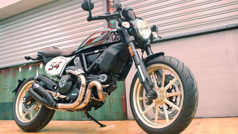 Ảnh xe Scrambler Cafe Racer đẹp nhất 16