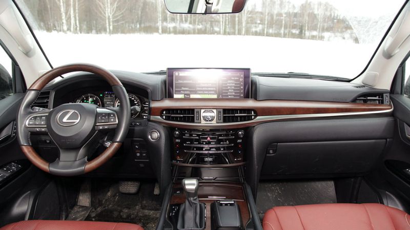 Hình ảnh nội thất Lexus LX 570 chi tiết - Ảnh 1