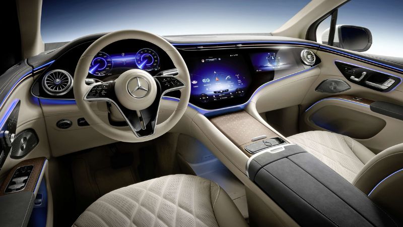 Nội thất sang trọng của Mercedes-Benz EQS 10