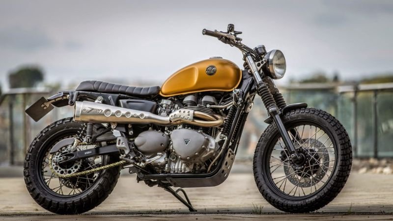 Scrambler Cafe Racer phong cách Retro 12