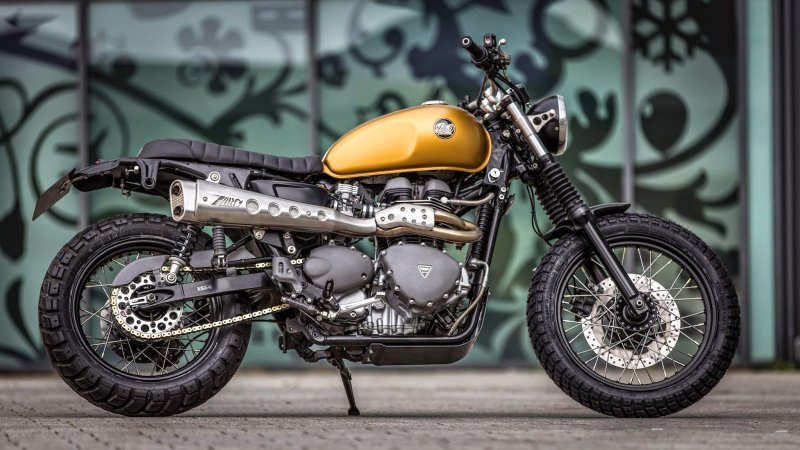 Scrambler Cafe Racer phong cách Retro 24