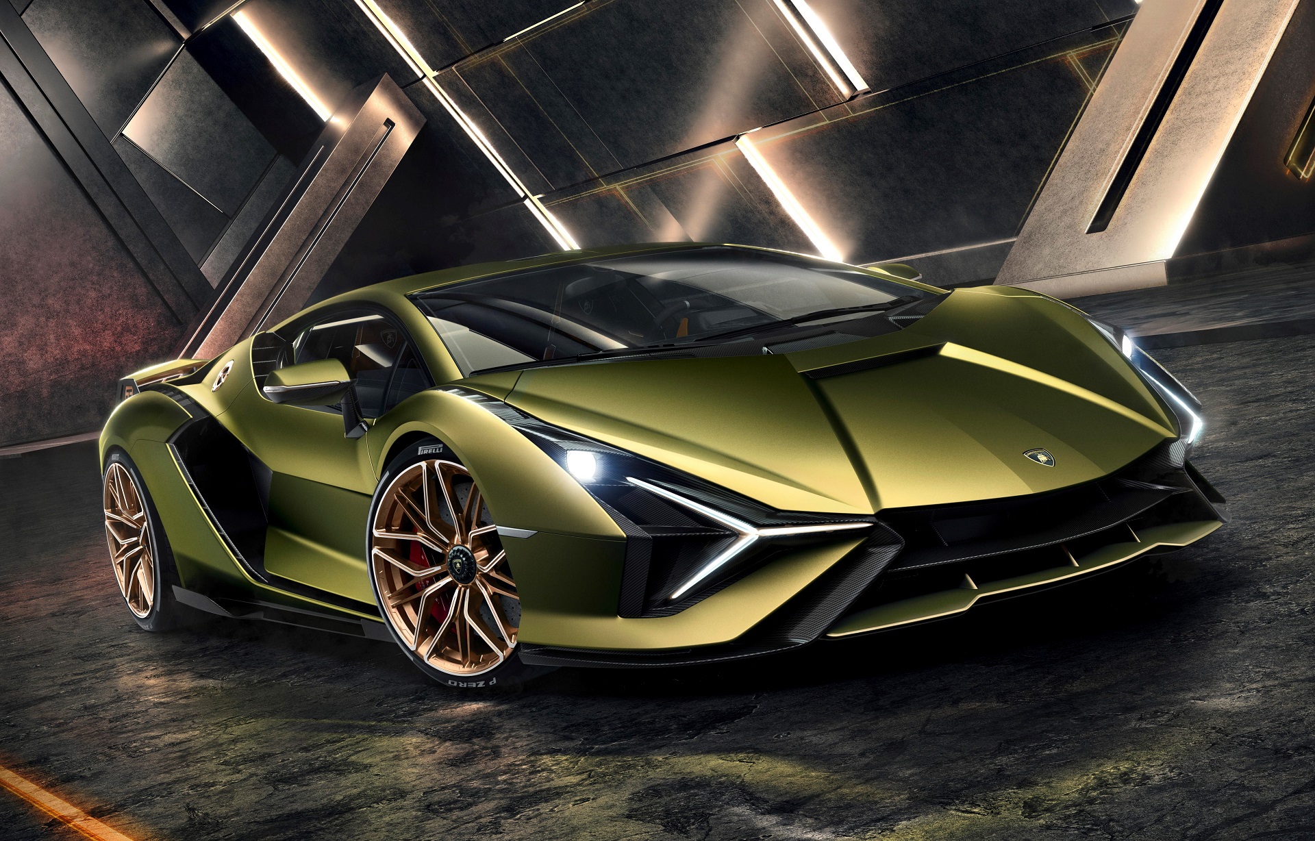 Tải hình ảnh xe Lamborghini Aventador 4K 16