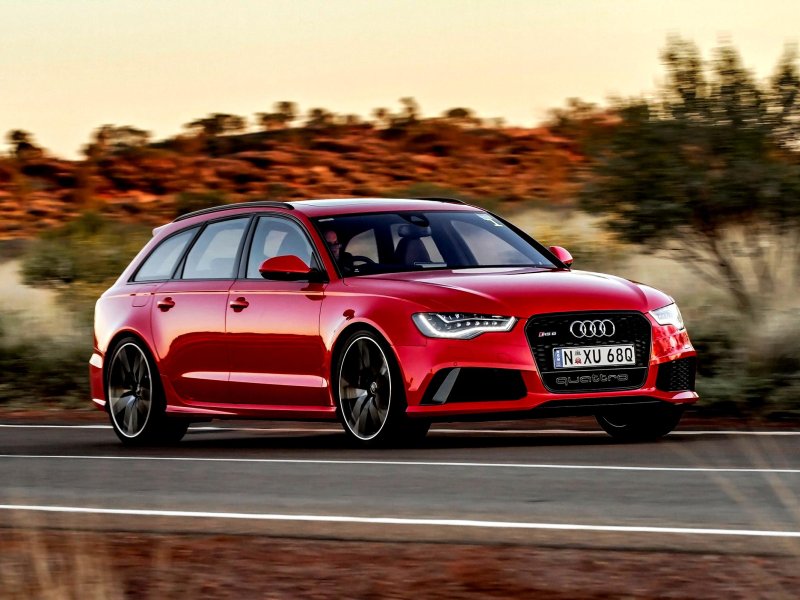 Ảnh Audi RS6 từ mọi góc độ 16