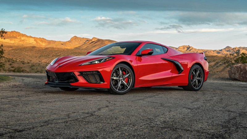 Ảnh Corvette Stingray C8 chất lượng cao 3