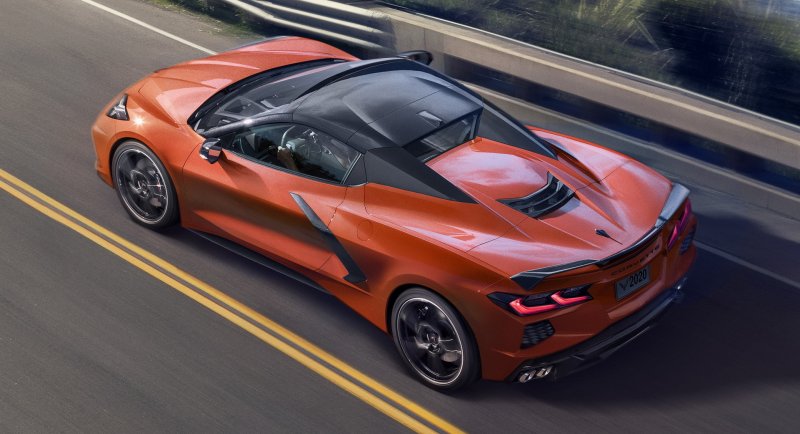 Ảnh Corvette Stingray C8 chất lượng cao 5