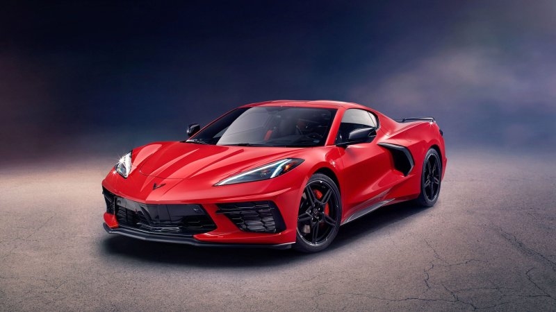 Ảnh Corvette Stingray C8 chất lượng cao 6