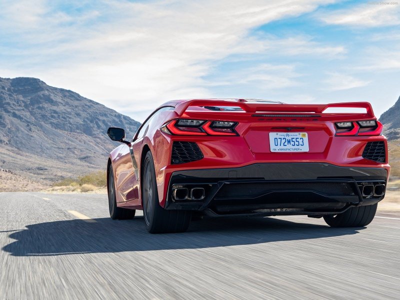 Ảnh Corvette Stingray C8 chất lượng cao 11