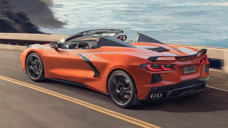 Ảnh Corvette Stingray C8 chất lượng cao 12