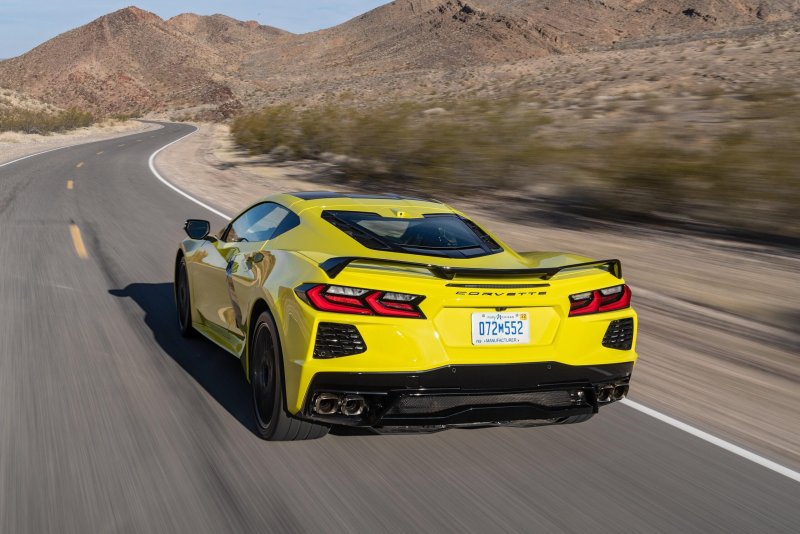 Ảnh Corvette Stingray C8 chất lượng cao 15