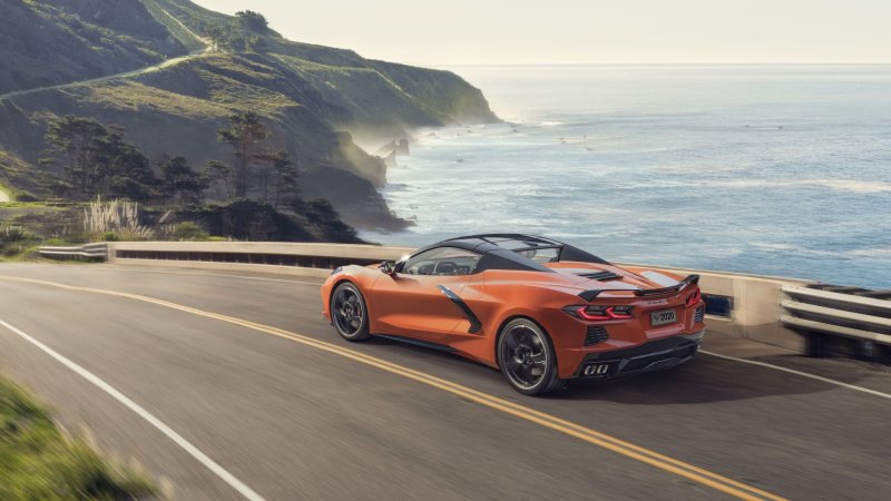 Ảnh Corvette Stingray C8 chất lượng cao 18