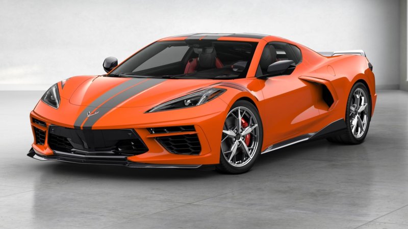 Ảnh Corvette Stingray C8 chất lượng cao 1