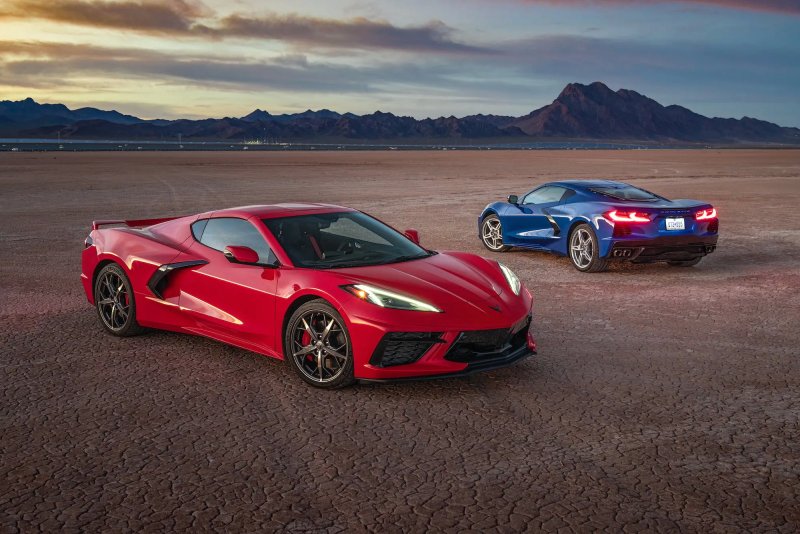 Ảnh Corvette Stingray C8 chất lượng cao 2