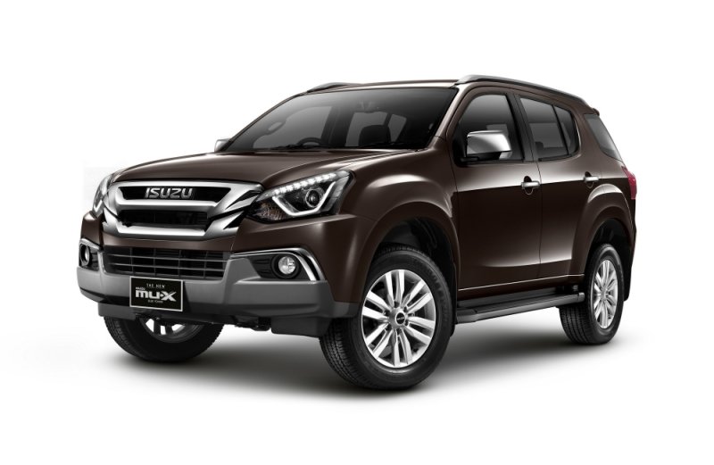 Ảnh Isuzu MU-X từ mọi góc nhìn 5