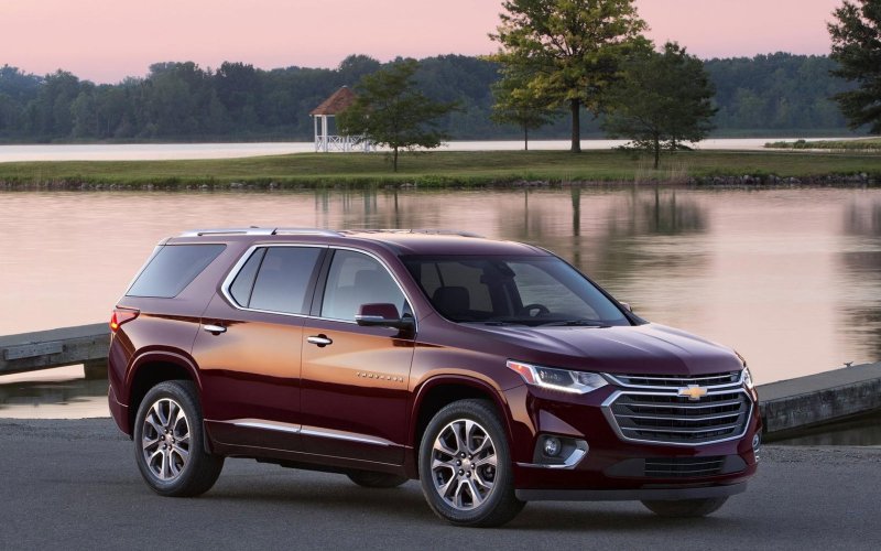 Ảnh ngoại thất Chevrolet Traverse full HD 8