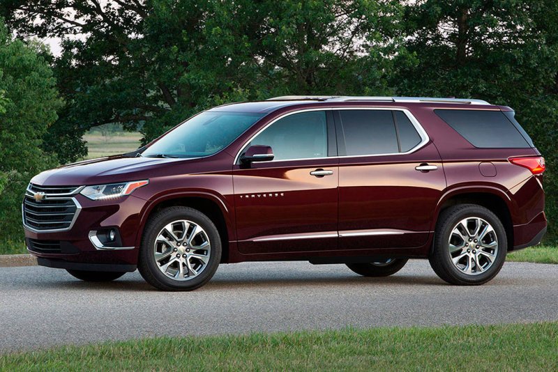 Ảnh ngoại thất Chevrolet Traverse full HD 9