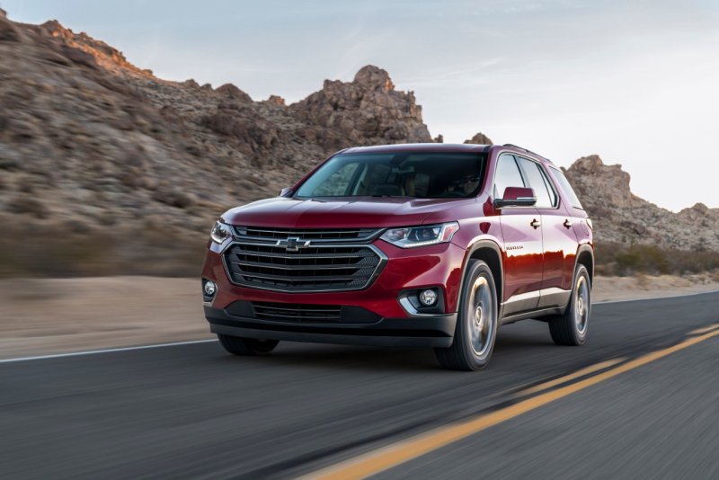 Ảnh ngoại thất Chevrolet Traverse full HD 10