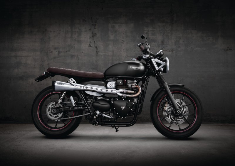 Ảnh Triumph Street Twin với độ phân giải cao 4