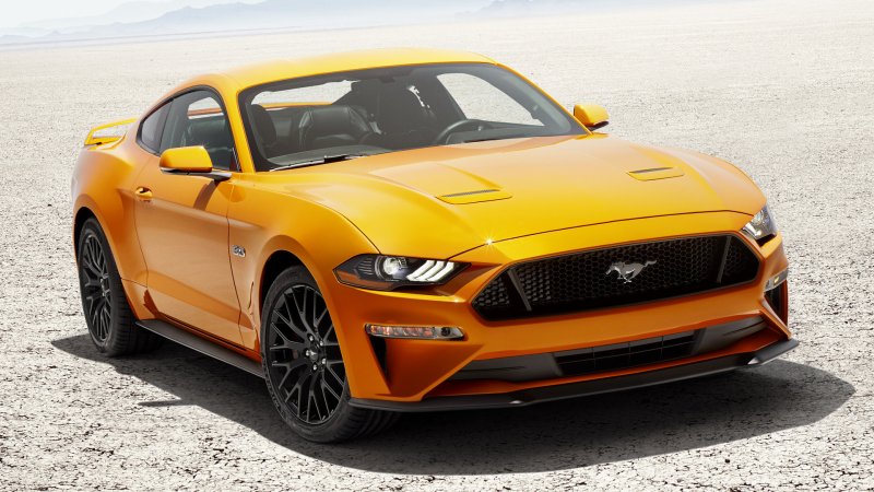 Ảnh xe Ford Mustang màu sắc đa dạng 8