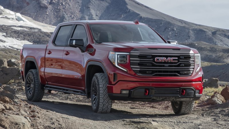 Ảnh xe GMC Sierra AT4 chi tiết từng góc 10