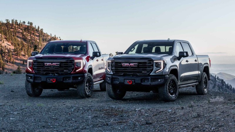 Ảnh xe GMC Sierra AT4 chi tiết từng góc 11