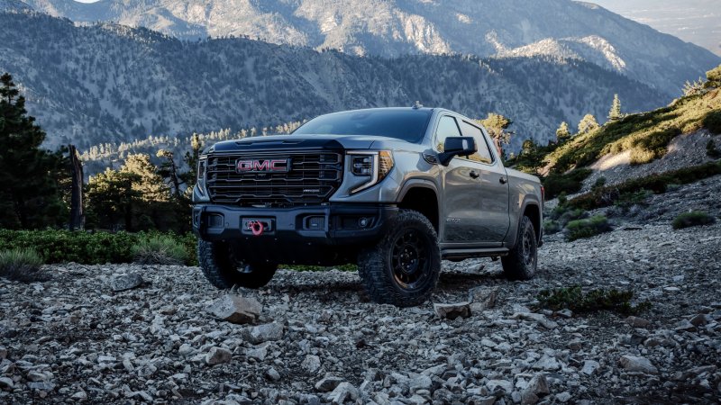 Ảnh xe GMC Sierra AT4 chi tiết từng góc 25